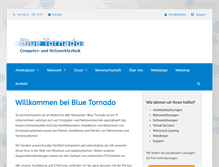 Tablet Screenshot of blue-tornado.ch